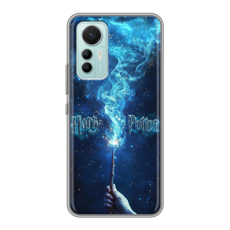 Силиконовый чехол на Xiaomi 12 Lite с принтом Harry Potter Гарри Поттер Силиконовый чехол на Xiaomi 12 Lite с принтом Harry Potter Гарри Поттер
