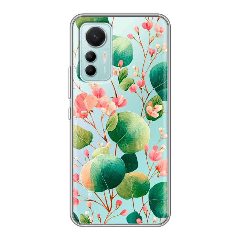 Силиконовый чехол на Xiaomi 12 Lite с принтом женский Силиконовый чехол на Xiaomi 12 Lite с принтом женский