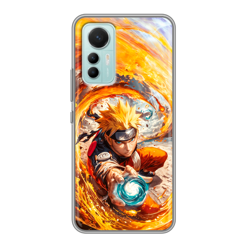 Силиконовый противоударный чехол на Xiaomi 12 Lite с принтом Аниме Наруто Naruto Силиконовый противоударный чехол на Xiaomi 12 Lite с принтом Аниме Наруто Naruto