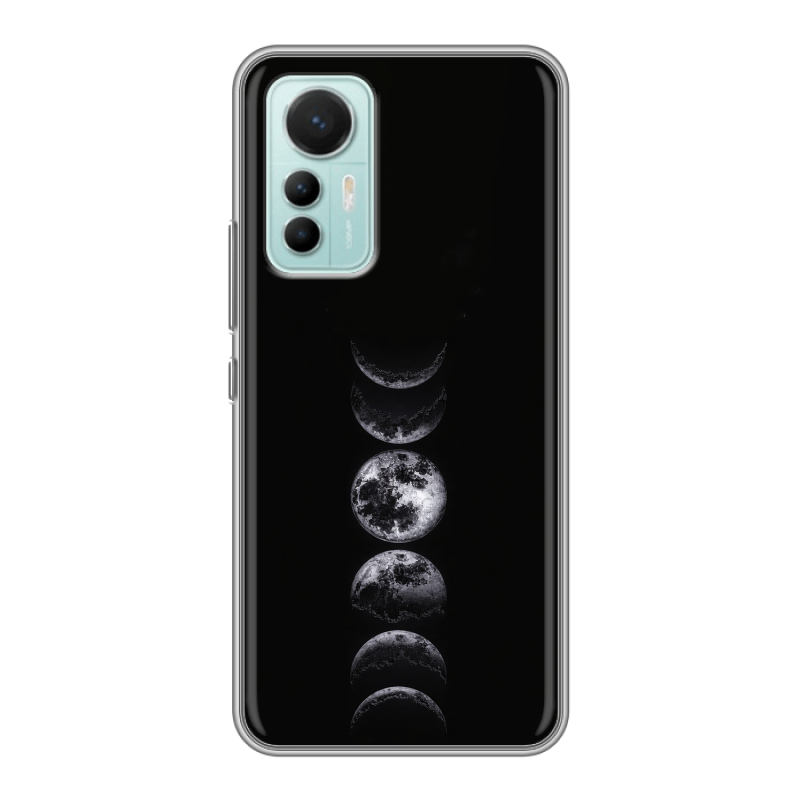 Силиконовый противоударный чехол на Xiaomi 12 Lite с принтом женский Силиконовый противоударный чехол на Xiaomi 12 Lite с принтом женский