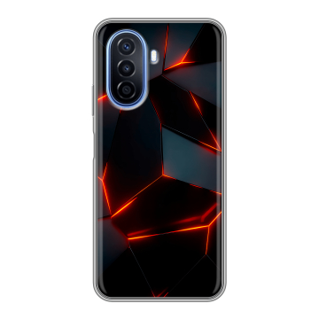 Силиконовый чехол на Huawei Nova Y70 с принтом Яркие абстракции Силиконовый чехол на Huawei Nova Y70 с принтом Яркие абстракции