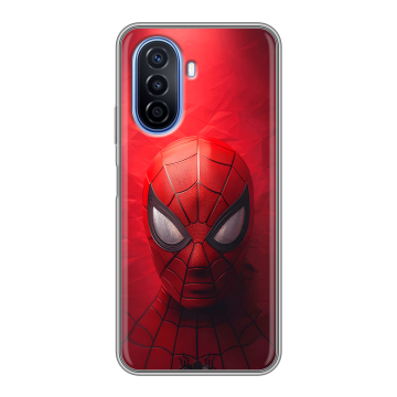 Силиконовый чехол на Huawei Nova Y70 с принтом Spiderman Человек паук Силиконовый чехол на Huawei Nova Y70 с принтом Spiderman Человек паук