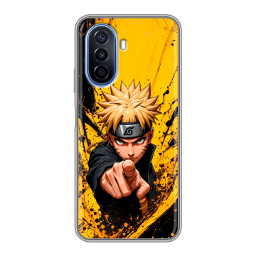 Силиконовый чехол на Huawei Nova Y70 с принтом Naruto Наруто Силиконовый чехол на Huawei Nova Y70 с принтом Naruto Наруто