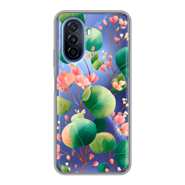 Силиконовый чехол на Huawei Nova Y70 с принтом женский Силиконовый чехол на Huawei Nova Y70 с принтом женский