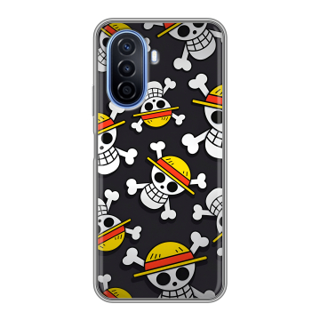 Силиконовый чехол на Huawei Nova Y70 с принтом One Piece Ван Пис Силиконовый чехол на Huawei Nova Y70 с принтом One Piece Ван Пис