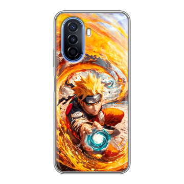Силиконовый чехол на Huawei Nova Y70 с принтом Аниме Наруто Naruto
