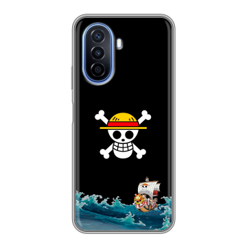 Силиконовый чехол на Huawei Nova Y70 с принтом One Piece Ван Пис