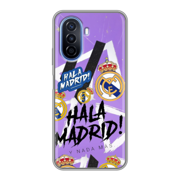 Силиконовый чехол на Huawei Nova Y70 с принтом Real Madrid Реал Мадрид Силиконовый чехол на Huawei Nova Y70 с принтом Real Madrid Реал Мадрид