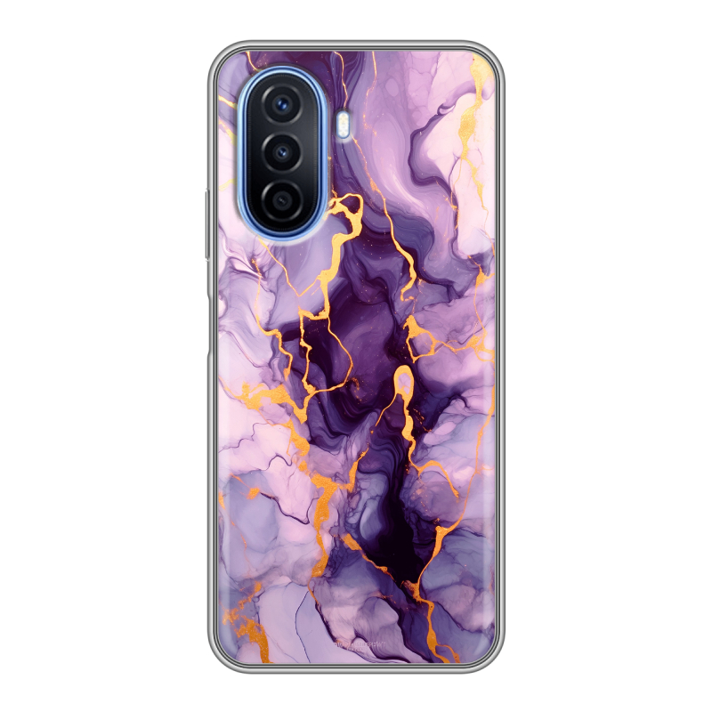 Силиконовый чехол на Huawei Nova Y70 с принтом Мрамор Силиконовый чехол на Huawei Nova Y70 с принтом Мрамор