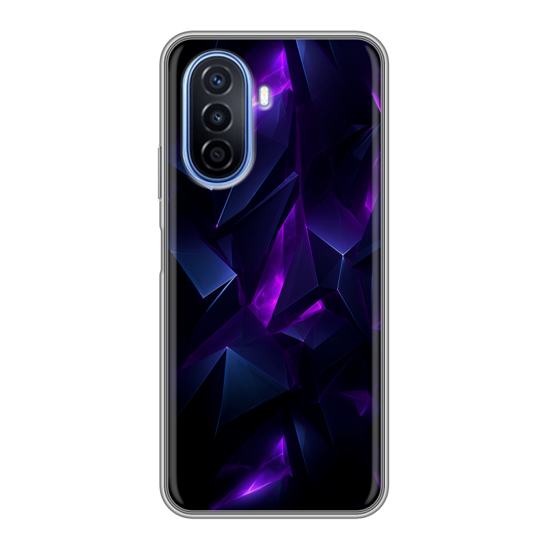 Силиконовый чехол на Huawei Nova Y70 с принтом Абстракиция Силиконовый чехол на Huawei Nova Y70 с принтом Абстракиция