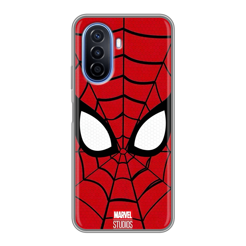 Силиконовый чехол на Huawei Nova Y70 с принтом человек паук spiderman Силиконовый чехол на Huawei Nova Y70 с принтом человек паук spiderman