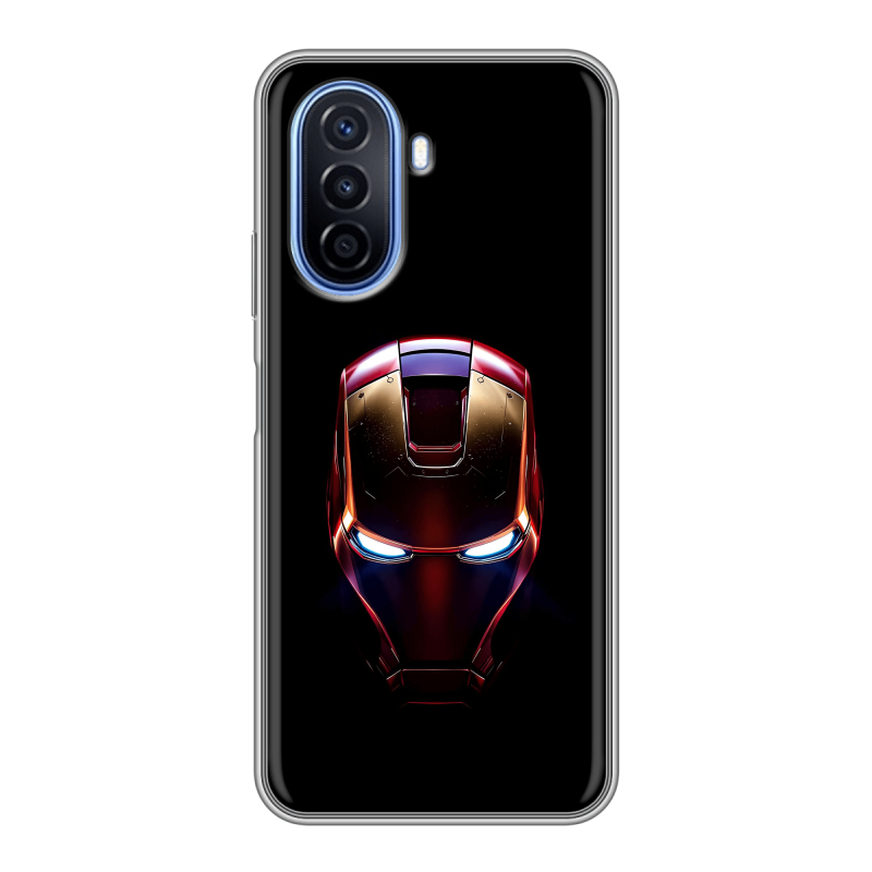 Силиконовый чехол на Huawei Nova Y70 с принтом IronMan Железный человек Силиконовый чехол на Huawei Nova Y70 с принтом IronMan Железный человек