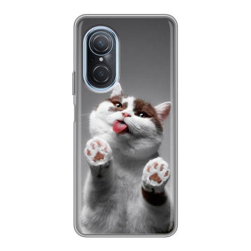 Силиконовый чехол на Huawei Nova 9 SE с принтом Коты Силиконовый чехол на Huawei Nova 9 SE с принтом Коты