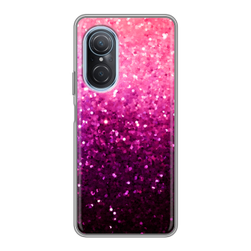 Силиконовый чехол на Huawei Nova 9 SE с принтом Блестки