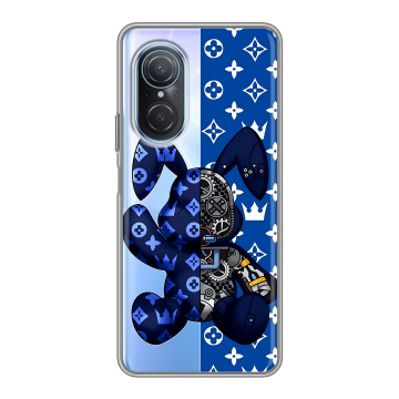 Силиконовый чехол на Huawei Nova 9 SE с принтом Луи робот