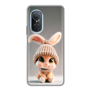 Силиконовый чехол на Huawei Nova 9 SE с принтом Кролик