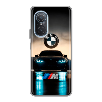 Силиконовый чехол на Huawei Nova 9 SE с принтом БМВ BMW
