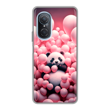 Силиконовый чехол на Huawei Nova 9 SE с принтом Панда Силиконовый чехол на Huawei Nova 9 SE с принтом Панда