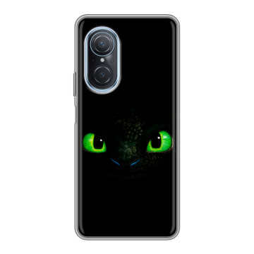 Силиконовый чехол на Huawei Nova 9 SE с принтом Как приручить дракона