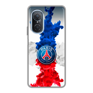 Силиконовый чехол на Huawei Nova 9 SE с принтом PSG ПСЖ