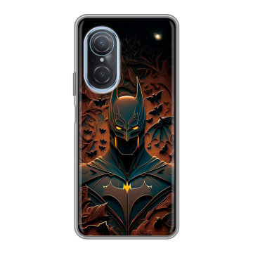 Силиконовый чехол на Huawei Nova 9 SE с принтом Batman Бэтмен