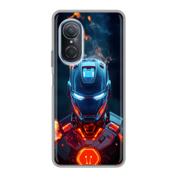 Силиконовый чехол на Huawei Nova 9 SE с принтом IronMan Железный человек Силиконовый чехол на Huawei Nova 9 SE с принтом IronMan Железный человек