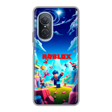 Силиконовый чехол на Huawei Nova 9 SE с принтом Roblox Роблокс Силиконовый чехол на Huawei Nova 9 SE с принтом Roblox Роблокс