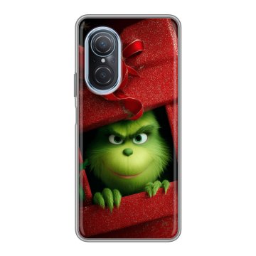 Силиконовый чехол на Huawei Nova 9 SE с принтом Новый год