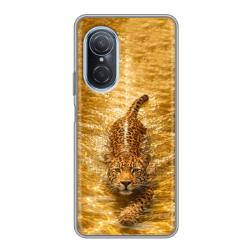 Силиконовый чехол на Huawei Nova 9 SE с принтом женский