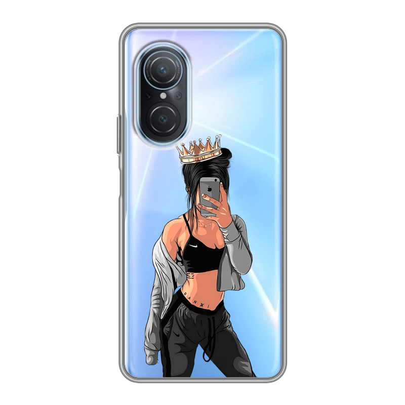 Силиконовый чехол на Huawei Nova 9 SE с принтом Женские принты Силиконовый чехол на Huawei Nova 9 SE с принтом Женские принты