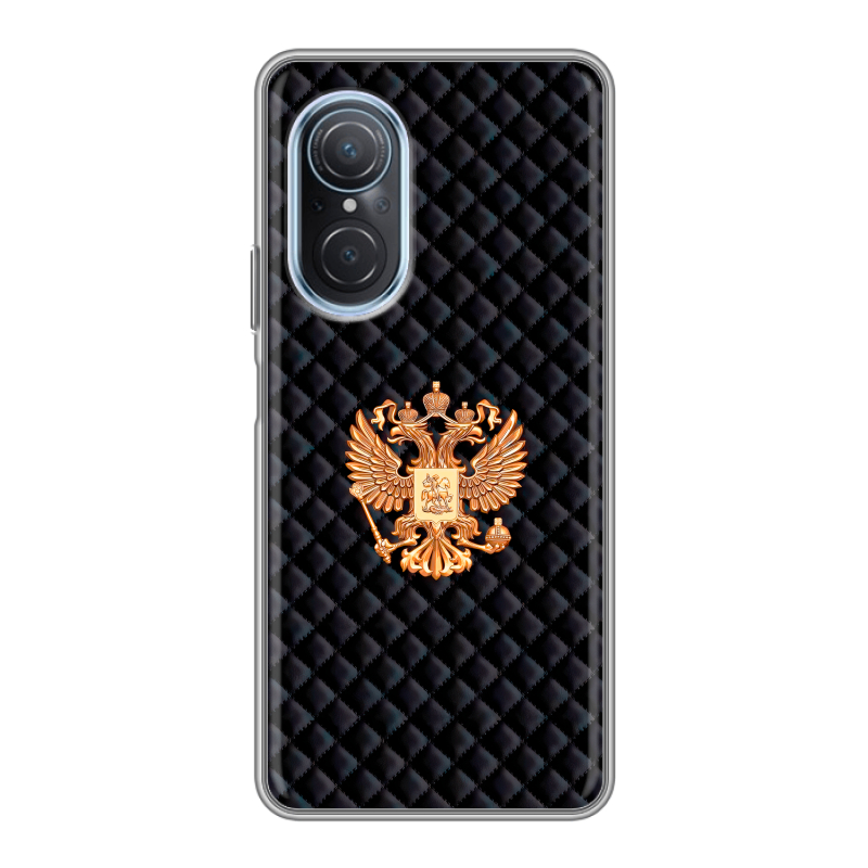Силиконовый чехол на Huawei Nova 9 SE с принтом Герб России принт Силиконовый чехол на Huawei Nova 9 SE с принтом Герб России принт