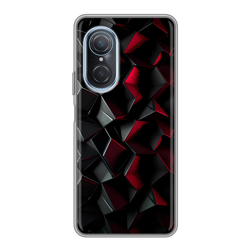 Силиконовый чехол на Huawei Nova 9 SE с принтом Абстракция Силиконовый чехол на Huawei Nova 9 SE с принтом Абстракция