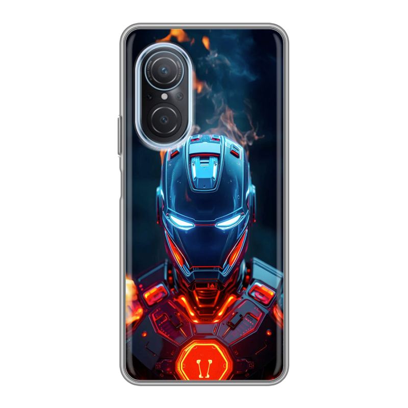 Силиконовый чехол на Huawei Nova 9 SE с принтом IronMan Железный человек Силиконовый чехол на Huawei Nova 9 SE с принтом IronMan Железный человек