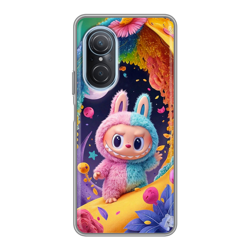 Силиконовый чехол на Huawei Nova 9 SE с принтом Labubu Лабубу Силиконовый чехол на Huawei Nova 9 SE с принтом Labubu Лабубу