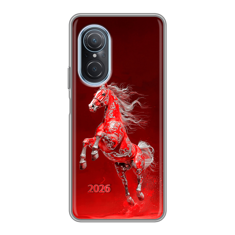 Силиконовый чехол на Huawei Nova 9 SE с принтом Новый год Силиконовый чехол на Huawei Nova 9 SE с принтом Новый год