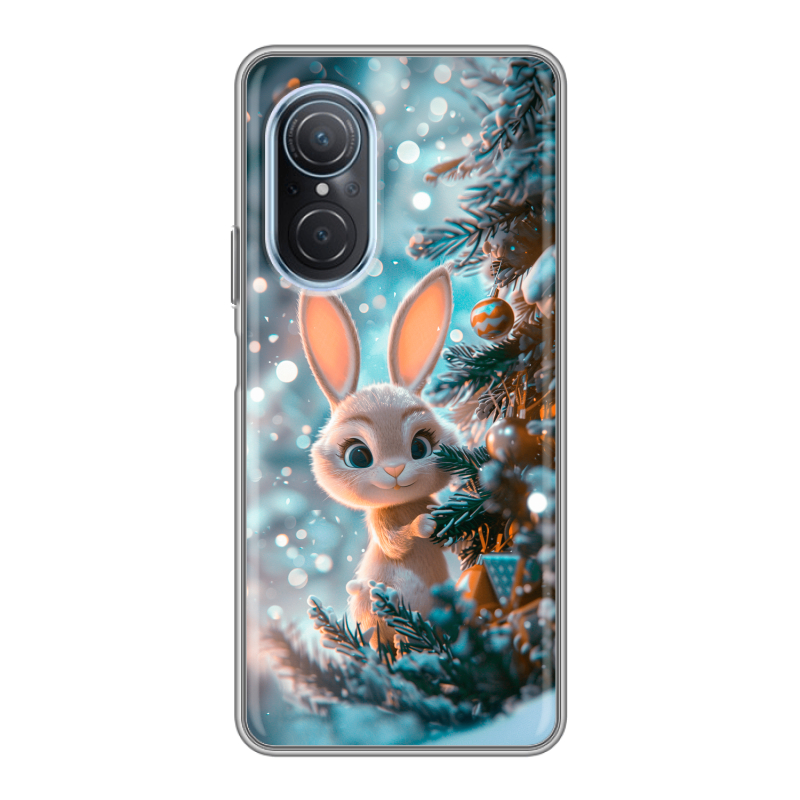Силиконовый чехол на Huawei Nova 9 SE с принтом Новый год Силиконовый чехол на Huawei Nova 9 SE с принтом Новый год