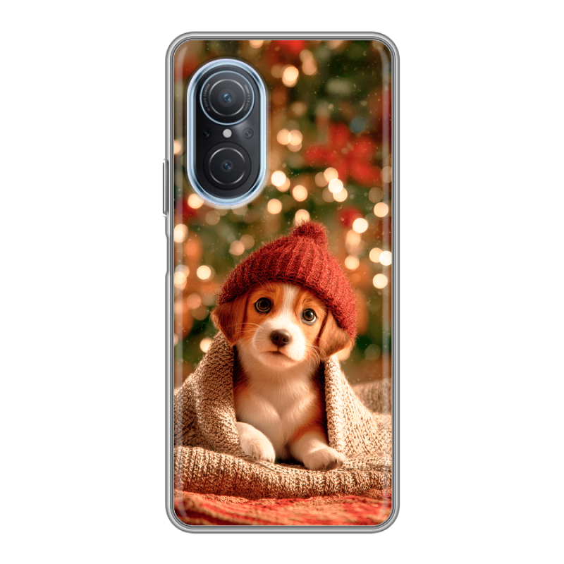 Силиконовый чехол на Huawei Nova 9 SE с принтом Новый год Силиконовый чехол на Huawei Nova 9 SE с принтом Новый год