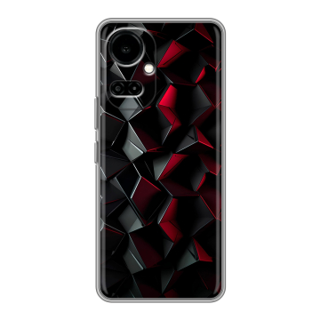 Силиконовый чехол на Tecno Camon 19 с принтом Абстракция Силиконовый чехол на Tecno Camon 19 с принтом Абстракция