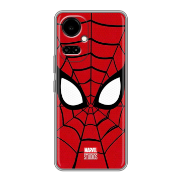 Силиконовый чехол на Tecno Camon 19 с принтом человек паук spiderman Силиконовый чехол на Tecno Camon 19 с принтом человек паук spiderman