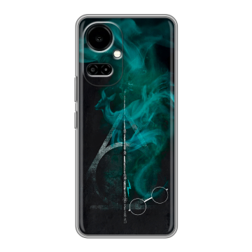 Силиконовый чехол на Tecno Camon 19 с принтом Гарри Поттер Harry Potter