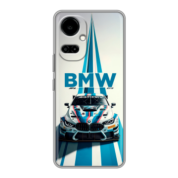 Силиконовый чехол на Tecno Camon 19 с принтом БМВ BMW