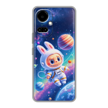 Силиконовый чехол на Tecno Camon 19 с принтом Labubu Лабубу Силиконовый чехол на Tecno Camon 19 с принтом Labubu Лабубу
