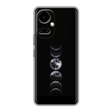 Силиконовый чехол на Tecno Camon 19 с принтом женский
