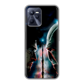 Силиконовый чехол на Realme C35 с принтом Гарри Поттер Harry Potter Силиконовый чехол на Realme C35 с принтом Гарри Поттер Harry Potter