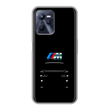 Силиконовый чехол на Realme C35 с принтом БМВ BMW Силиконовый чехол на Realme C35 с принтом БМВ BMW