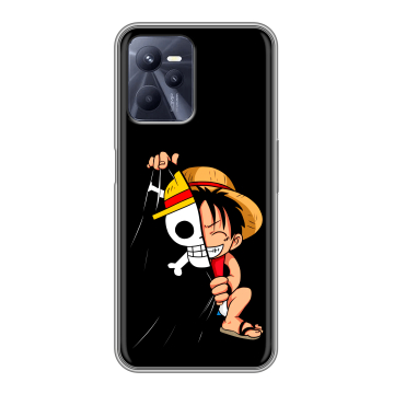 Силиконовый чехол на Realme C35 с принтом One Piece Ван Пис Силиконовый чехол на Realme C35 с принтом One Piece Ван Пис