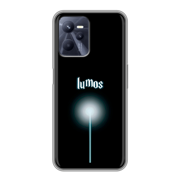 Силиконовый чехол на Realme C35 с принтом Harry Potter Гарри Поттер