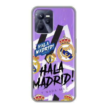 Силиконовый чехол на Realme C35 с принтом Real Madrid Реал Мадрид