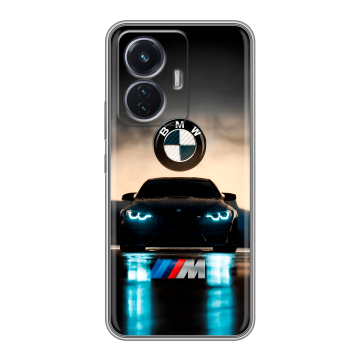 Силиконовый чехол на Vivo T1 с принтом БМВ BMW