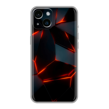 Силиконовый чехол на Iphone 14 с принтом Яркие абстракции Силиконовый чехол на Iphone 14 с принтом Яркие абстракции